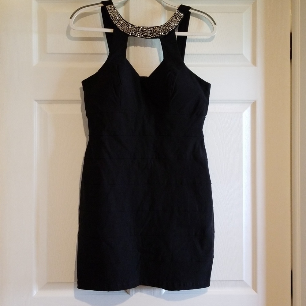 Bodycon Black  Mini Dress